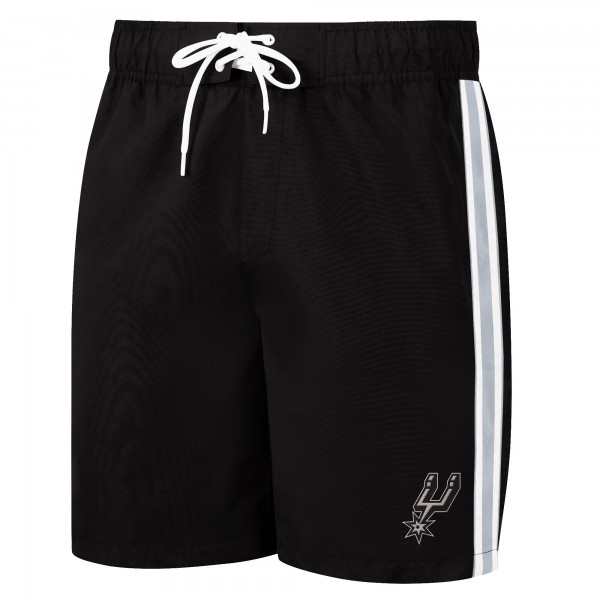 Шорты для плавания San Antonio Spurs G-III Sports by Carl Banks Sand Beach Volley Swim - Black/Gray