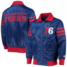 Куртка на молнии Philadelphia 76ers Starter The Captain II Varsity - Royal