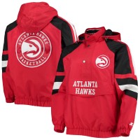 Куртка на короткой молнии Atlanta Hawks Starter The Pro II - Red/Black