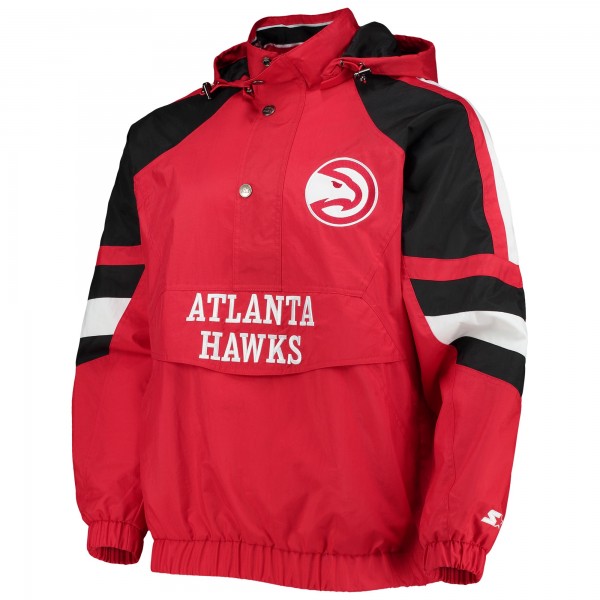 Куртка на короткой молнии Atlanta Hawks Starter The Pro II - Red/Black