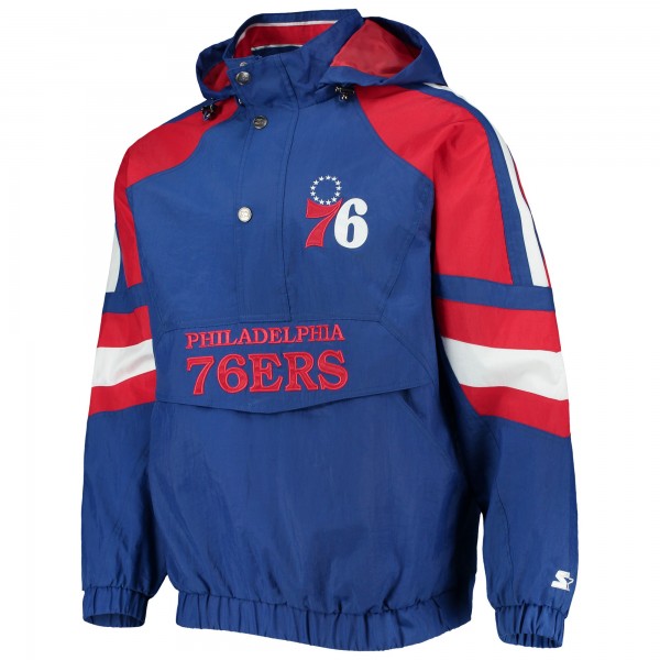 Куртка на короткой молнии Philadelphia 76ers Starter The Pro II - Royal/Red