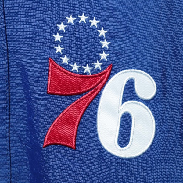 Куртка на короткой молнии Philadelphia 76ers Starter The Pro II - Royal/Red