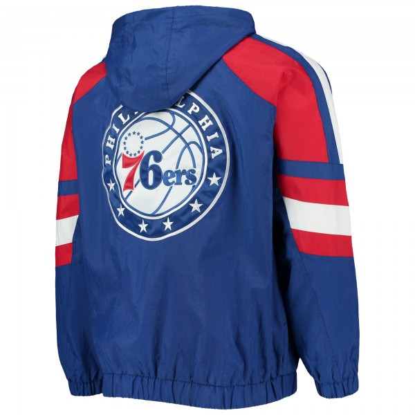 Куртка на короткой молнии Philadelphia 76ers Starter The Pro II - Royal/Red