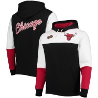 Толстовка Chicago Bulls Mitchell & Ness Hardwood Classics 1996 NBA Finals Fusion 2.0 Colorblock - Black