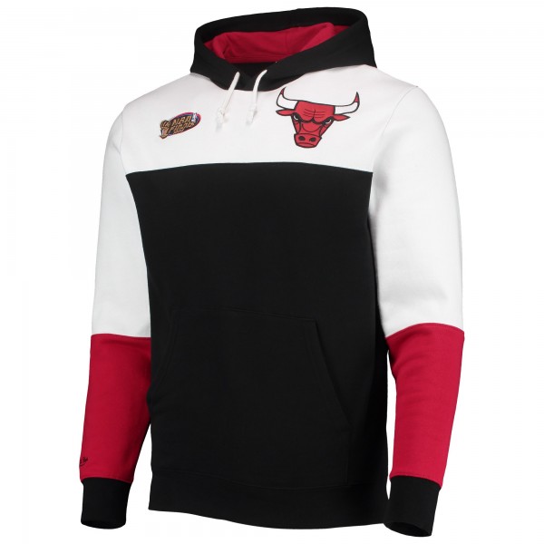 Толстовка Chicago Bulls Mitchell & Ness Hardwood Classics 1996 NBA Finals Fusion 2.0 Colorblock - Black