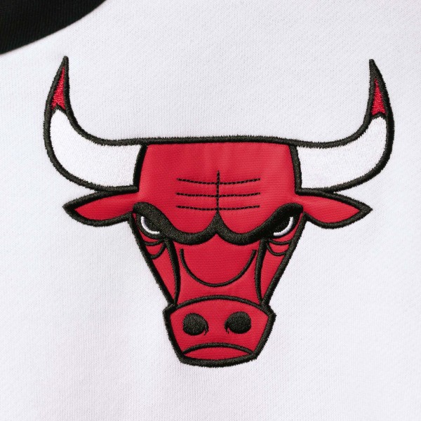 Толстовка Chicago Bulls Mitchell & Ness Hardwood Classics 1996 NBA Finals Fusion 2.0 Colorblock - Black