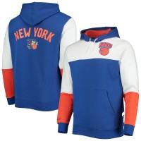 Толстовка New York Knicks Mitchell & Ness Hardwood Classics Fusion 2.0 Colorblock - Royal
