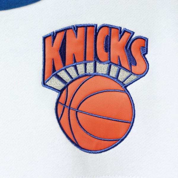 Толстовка New York Knicks Mitchell & Ness Hardwood Classics Fusion 2.0 Colorblock - Royal