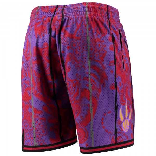 Шорты Toronto Raptors Mitchell & Ness Hardwood Classics Lunar New Year Swingman - Purple