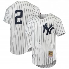 Джерси New York Yankees Derek Jeter Mitchell & Ness White 1997 Cooperstown Collection Authentic