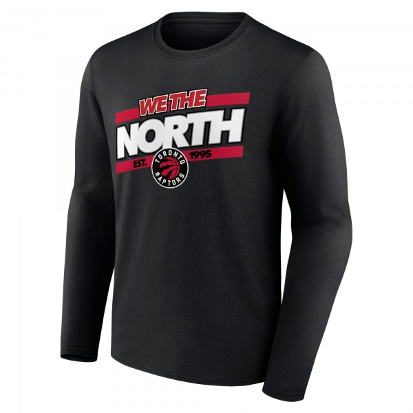 Toronto Raptors Black Tip-Off Long Sleeve T-Shirt