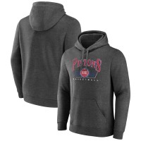 Detroit Pistons Charcoal Selection Pullover Hoodie