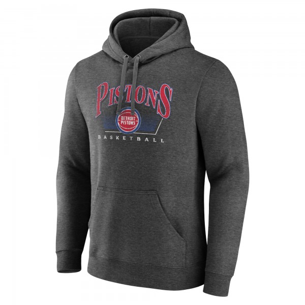 Detroit Pistons Charcoal Selection Pullover Hoodie