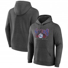 Philadelphia 76ers Charcoal Selection Pullover Hoodie