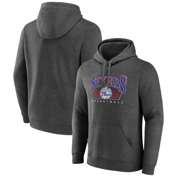 Philadelphia 76ers Charcoal Selection Pullover Hoodie
