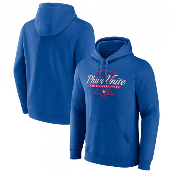 Philadelphia 76ers Royal Tip-Off Pullover Hoodie