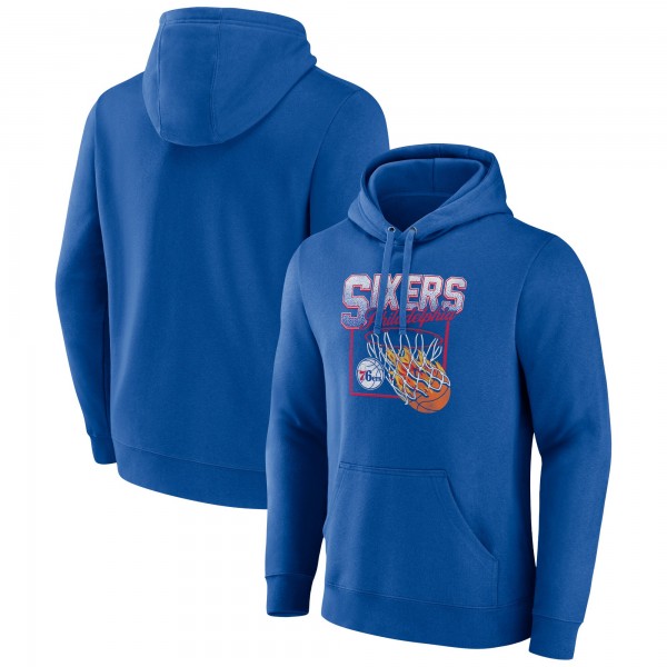 Philadelphia 76ers Royal Alley Oop Pullover Hoodie