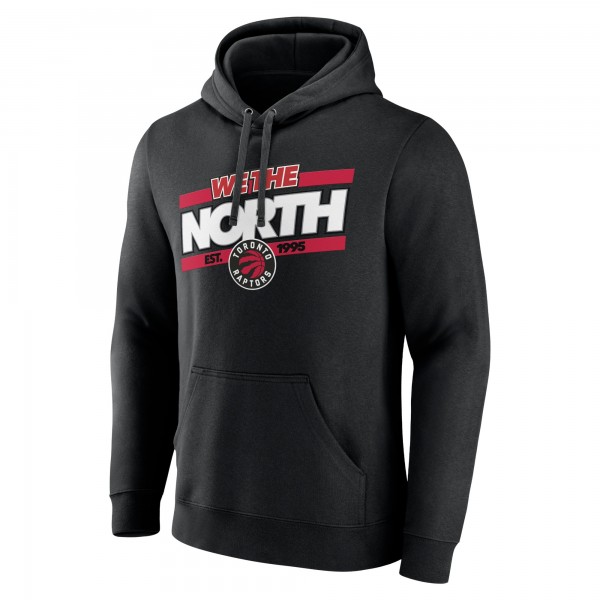 Toronto Raptors Black Tip-Off Pullover Hoodie