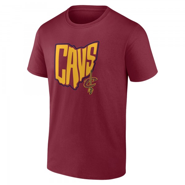 Cleveland Cavaliers Wine Tip-Off T-Shirt
