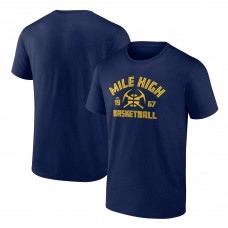 Denver Nuggets Navy Tip-Off T-Shirt