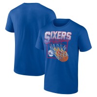 Philadelphia 76ers Royal Alley Oop T-Shirt