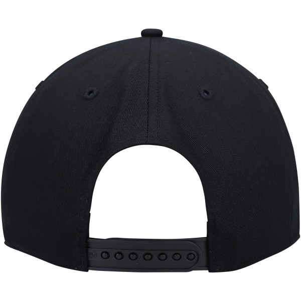 Indiana Pacers 47 Black Crosstown Script Hitch Snapback Hat