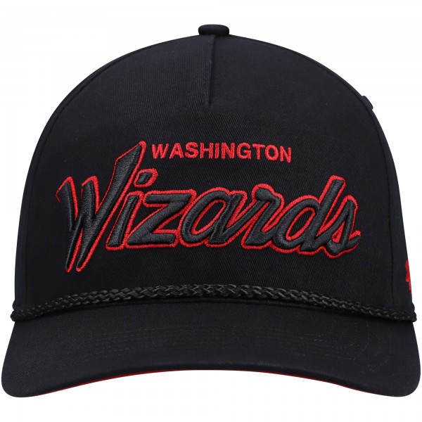 Бейсболка Washington Wizards Crosstown Script Hitch - Black - официальный мерч NBA