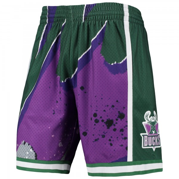 Шорты Milwaukee Bucks Mitchell & Ness Hardwood Classics 2000 Hyper Hoops Swingman - Purple