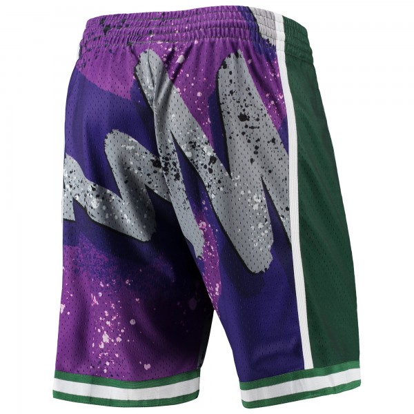 Шорты Milwaukee Bucks Mitchell & Ness Hardwood Classics 2000 Hyper Hoops Swingman - Purple