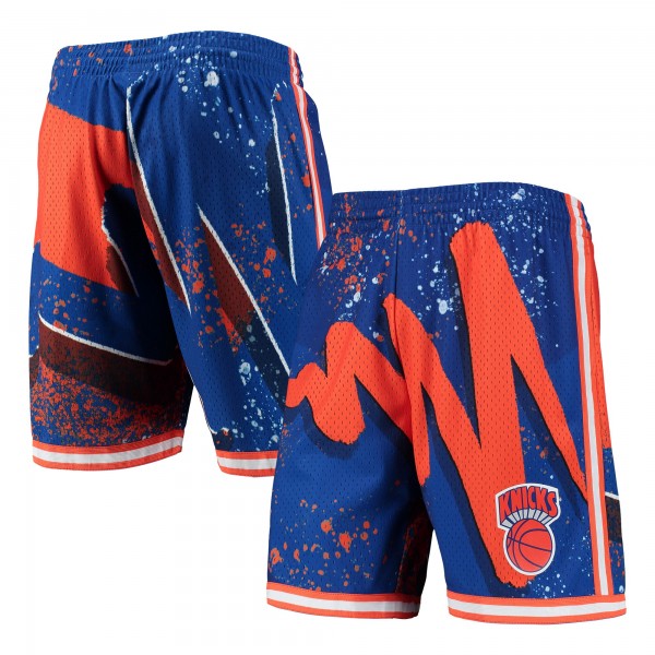 Шорты New York Knicks Mitchell & Ness Hardwood Classics 1991 Hyper Hoops Swingman - Blue