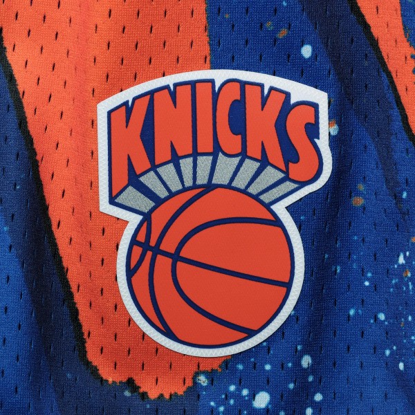 Шорты New York Knicks Mitchell & Ness Hardwood Classics 1991 Hyper Hoops Swingman - Blue