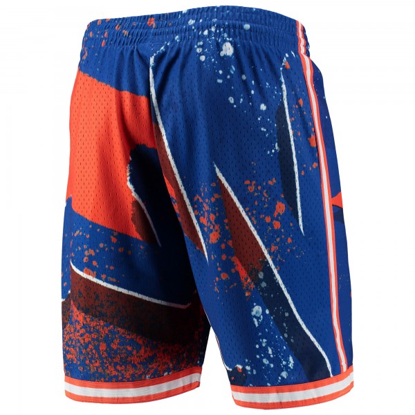 Шорты New York Knicks Mitchell & Ness Hardwood Classics 1991 Hyper Hoops Swingman - Blue