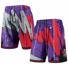 Toronto Raptors Mitchell & Ness Hardwood Classics 1998 Hyper Hoops Swingman Shorts - Purple