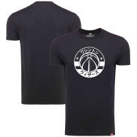 Washington Wizards Sportiqe Black Japanese Language Comfy Tri-Blend T-Shirt