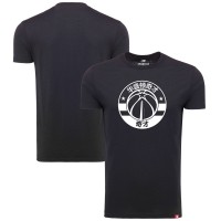 Футболка Washington Wizards Sportiqe Black Chinese Language Comfy Tri-Blend