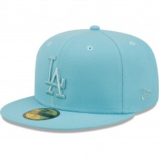 Бейсболка Los Angeles Dodgers New Era Color Pack 59FIFTY - Light Blue