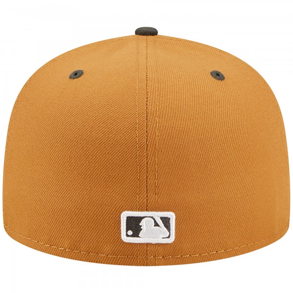 Бейсболка Los Angeles Dodgers New Era Two-Tone Color Pack 59FIFTY - Brown/Charcoal