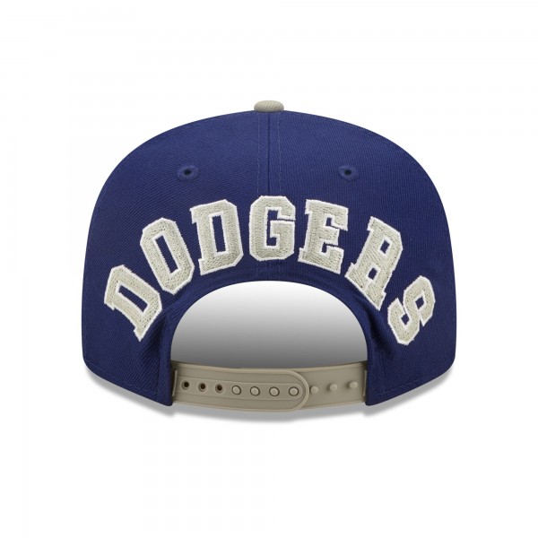 Бейсболка Los Angeles Dodgers New Era Flawless 9FIFTY - Royal/Gray