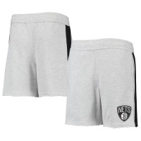 Шорты Youth Brooklyn Nets Heathered Gray Wingback