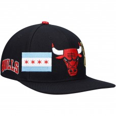 Бейсболка Chicago Bulls Pro Standard Double Logo - Black