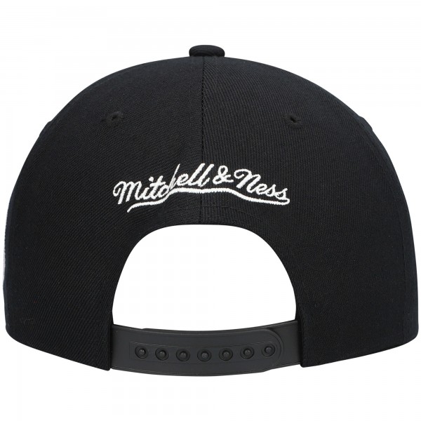 Бейсболка Atlanta Hawks Mitchell & Ness Hardwood Classics Script 2.0 - Black