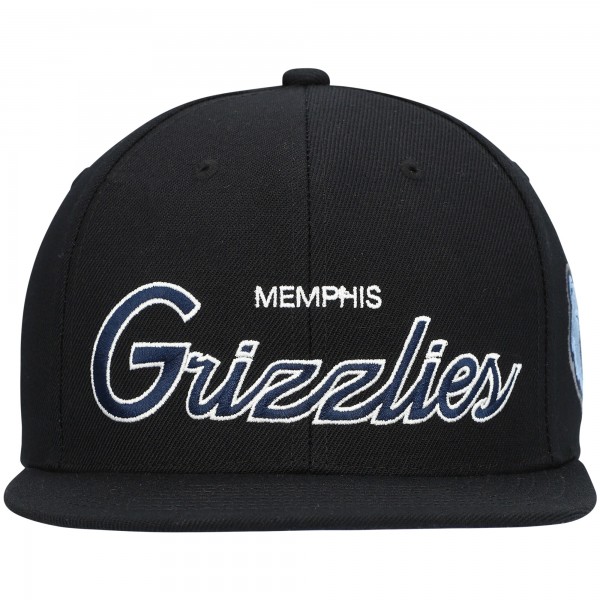 Бейсболка Memphis Grizzlies Mitchell & Ness Hardwood Classics Script 2.0 - Black