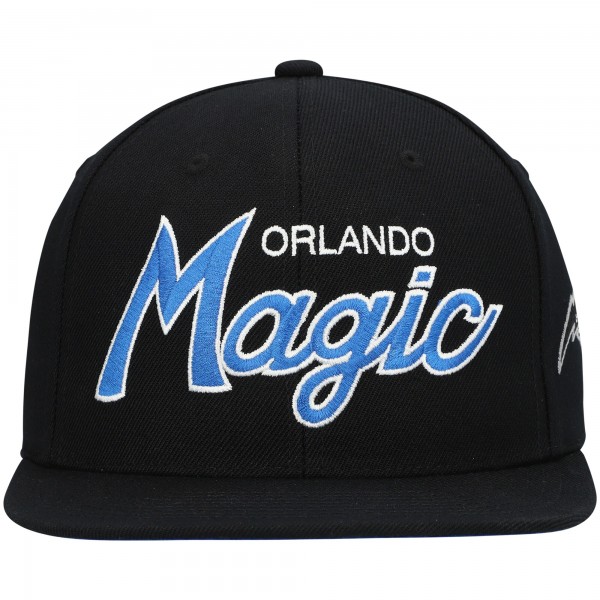 Бейсболка Orlando Magic Mitchell & Ness Hardwood Classics Script 2.0 - Black
