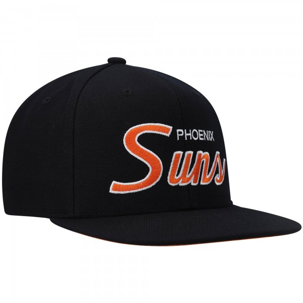 Бейсболка Phoenix Suns Mitchell & Ness Hardwood Classics Script 2.0 - Black