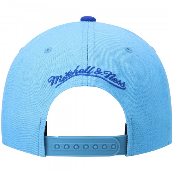 Бейсболка Los Angeles Lakers Mitchell & Ness Hardwood Classics Team Two-Tone 2.0 - Royal/Powder Blue