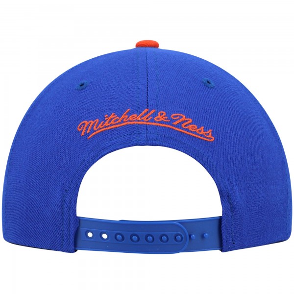 Бейсболка New York Knicks Mitchell & Ness Hardwood Classics Team Two-Tone 2.0 - Blue/Orange