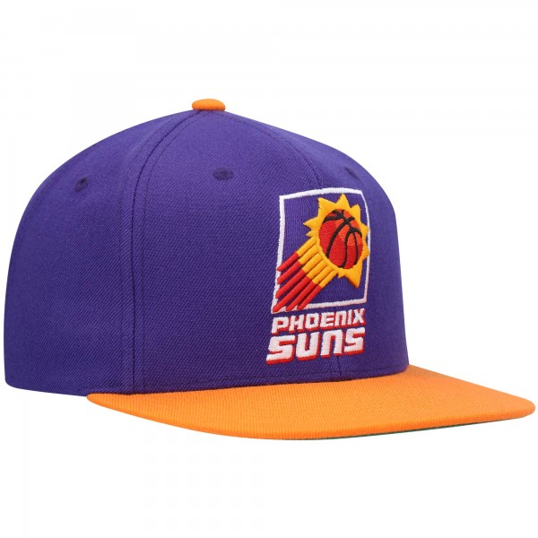 Бейсболка Phoenix Suns Mitchell & Ness Hardwood Classics Team Two-Tone 2.0 - Purple/Orange