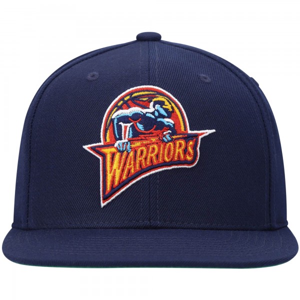 Бейсболка Golden State Warriors Mitchell & Ness Hardwood Classics Team Ground 2.0 - Navy