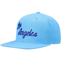 Бейсболка Los Angeles Lakers Mitchell & Ness Hardwood Classics Team Ground 2.0 - Powder Blue