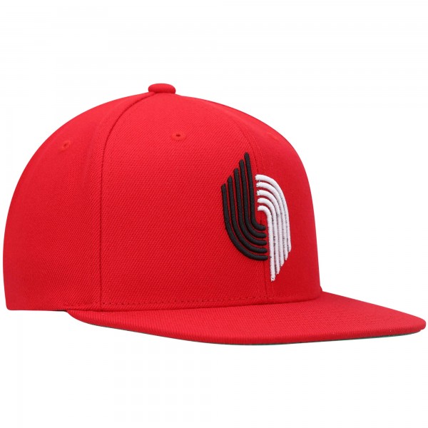 Бейсболка Portland Trail Blazers Mitchell & Ness Hardwood Classics Team Ground 2.0 - Red